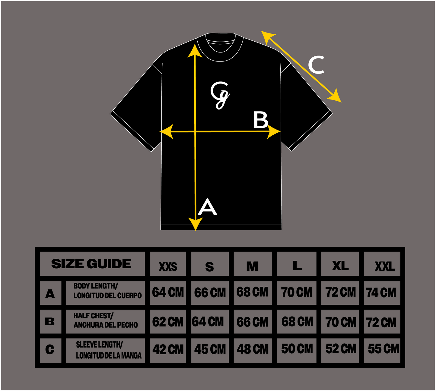 GLACY CREAM TSHIRT