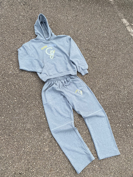 **ONLY THE SELECTED** GREY TRACKSUIT